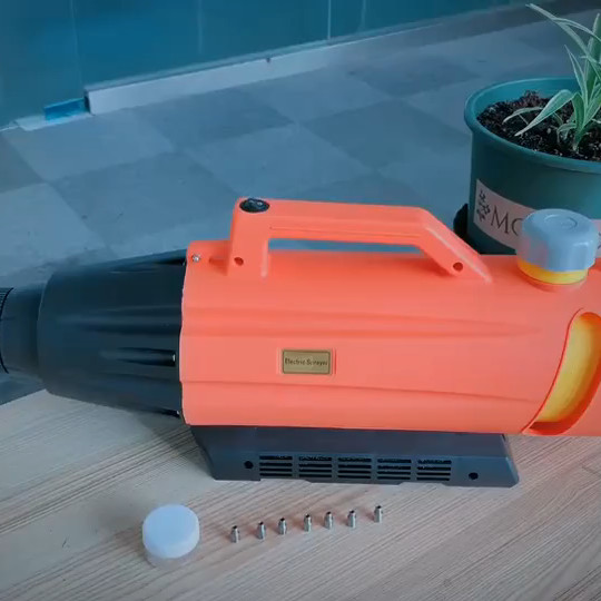 2L Cordless Electrostatic Disinfect Cold ULV Fogging Machine Handheld Electric Sanitizing Mist Sprayer Gun