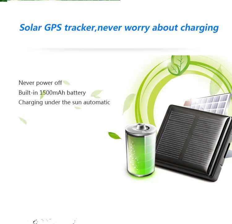 Mini Solar Animal Gps Tracker Gps Tracking Device Long Battery Life Sim Card