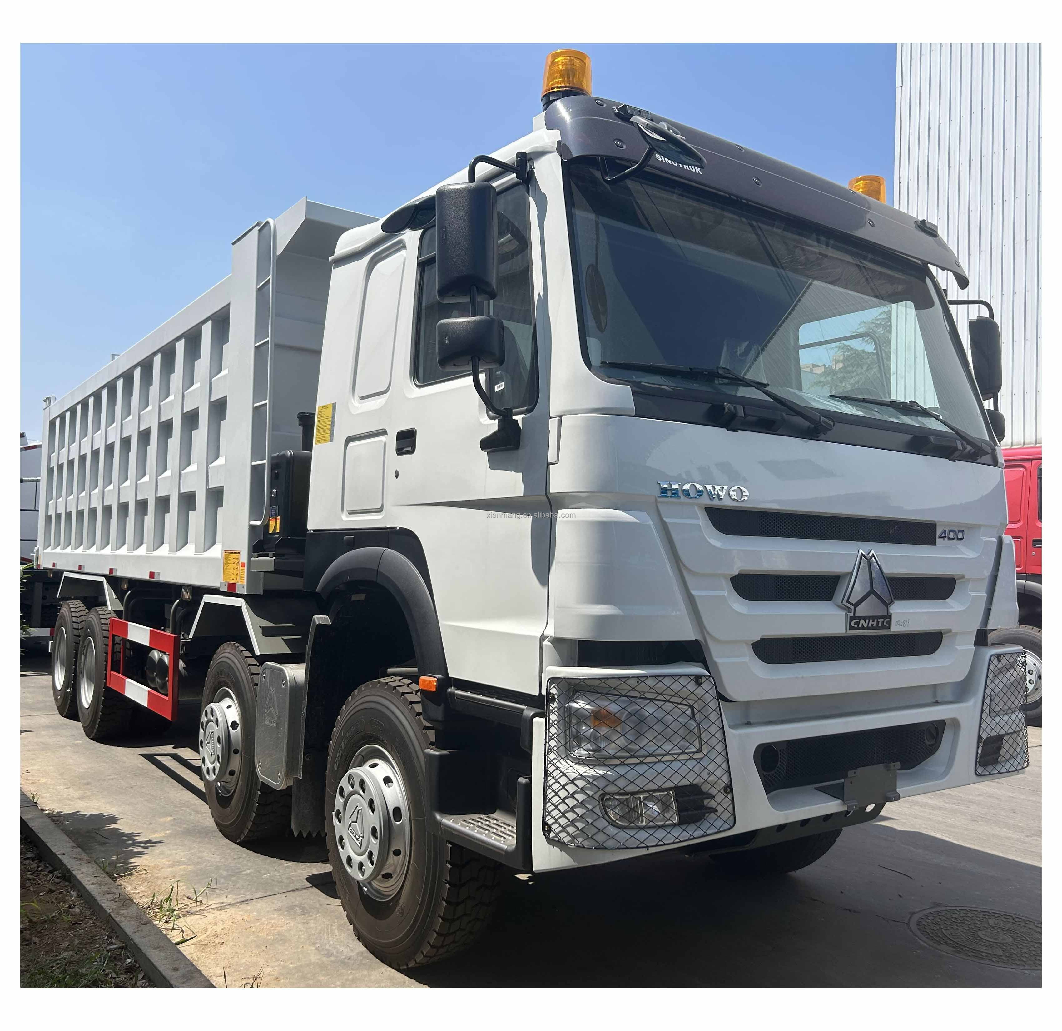 Second Hand 6x4 8x4 Howo 12 Wheeler Dump Truck 375 Tipper Truck For Highway Transportation