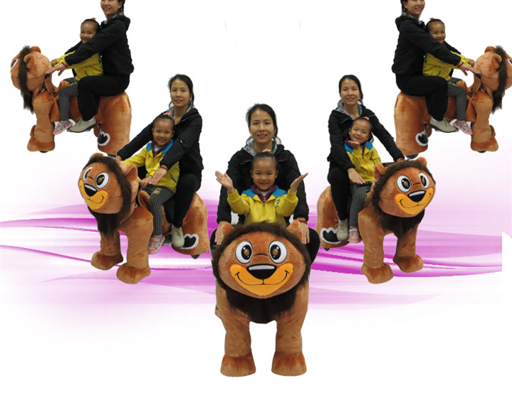 hot sale push animal car/electric animal walking animal ride tiger plush toys