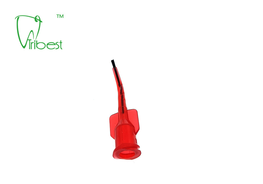 Disposable Cleaning Micro Capillary Tips PP Material Dental Needles