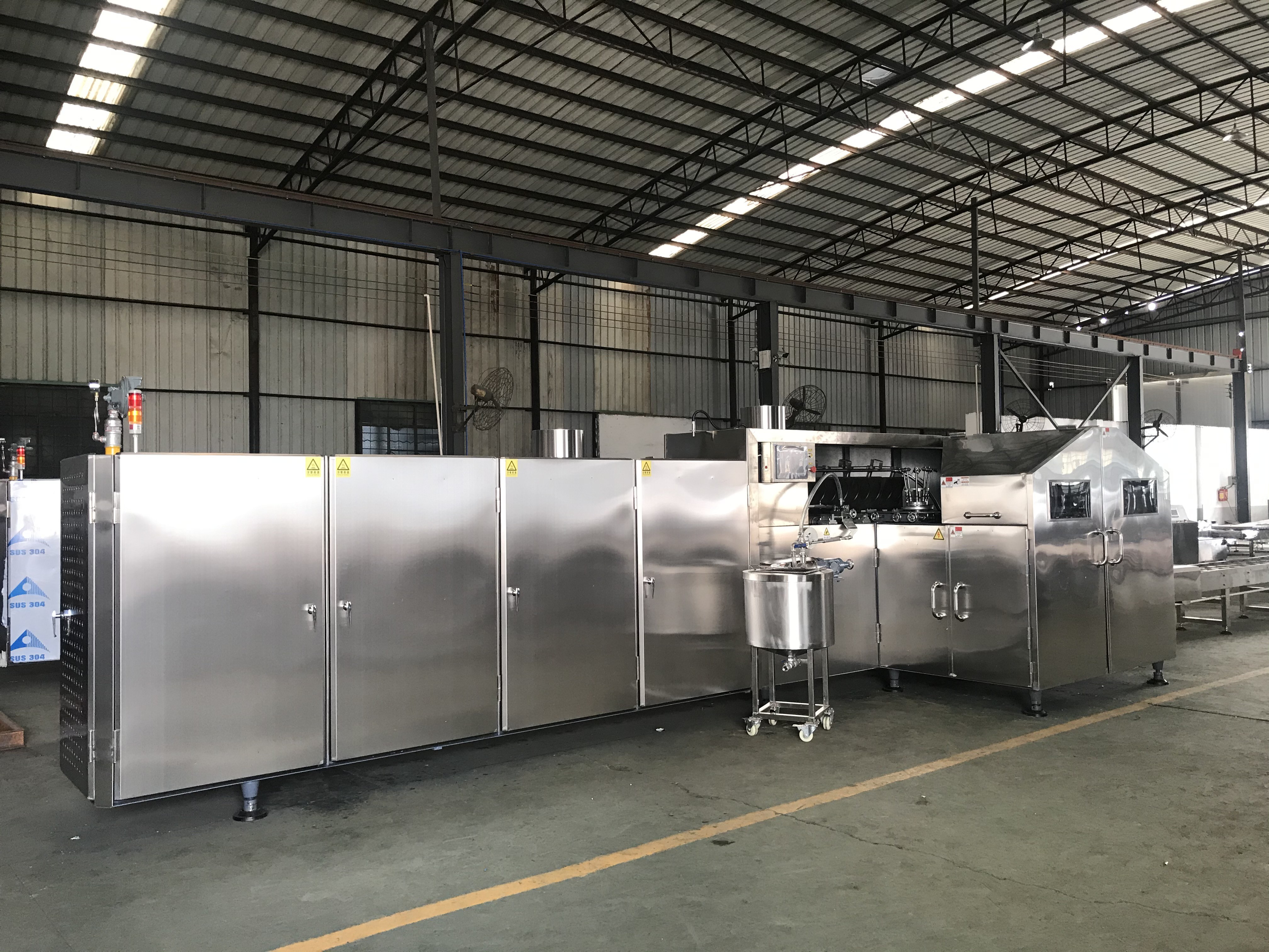105-110mm 380V Ice Cream Cone Making Machine For Beverage Factory