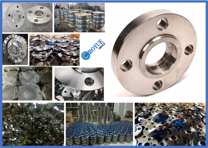 ASTM A182 High Durability Socket Weld Pipe Flanges , Stainless Steel Class 600 Flange 4"