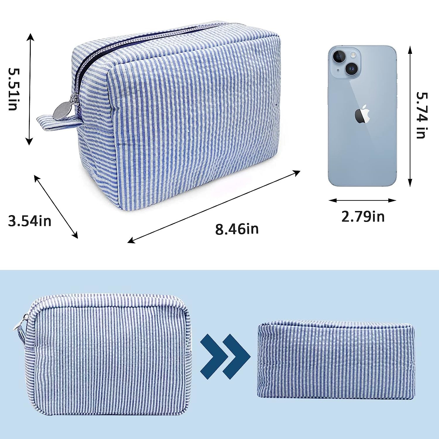 Shockproof Waterproof Cosmetic Bags Toiletry Bag