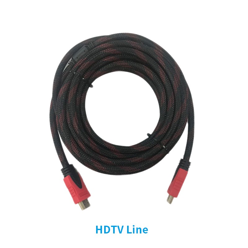 1.4 Volt Nylon Braided Lightning HDTV Cable Male To Male
