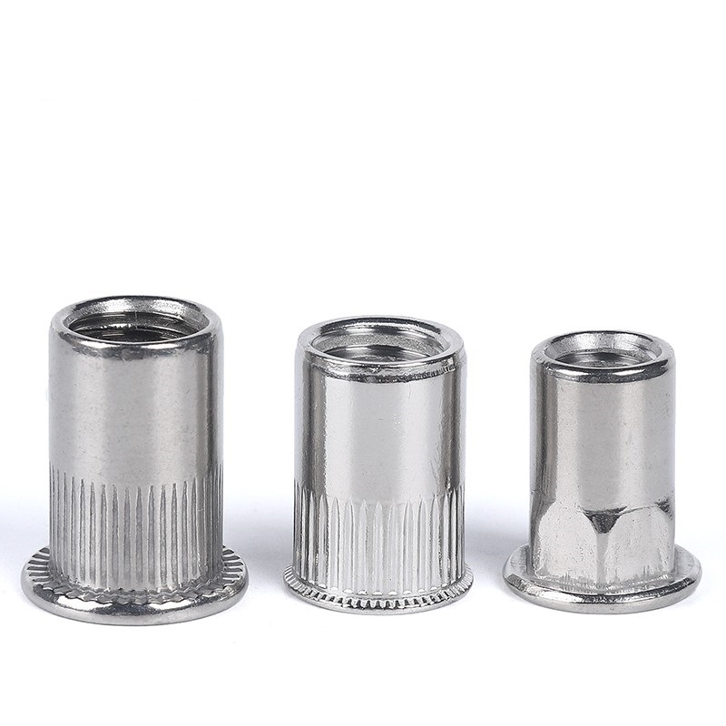 DIN7340 Knurled Blind Riveting Rivet Nut with Stainless Steel from Fastener Direct