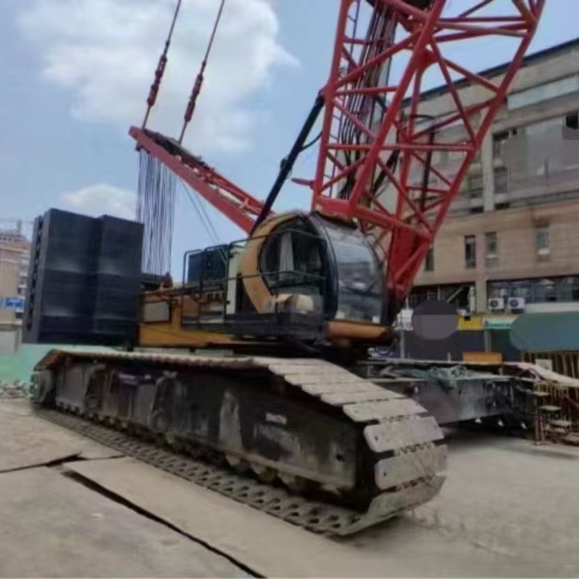 Used SANY SCC-3500A Crawler Crane 2019 Year 350 Ton Lifting Capacity