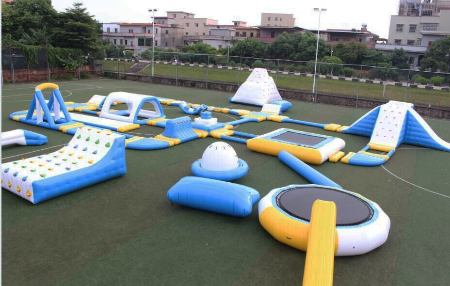 Customized Commercial Outdoor Inflatable Water Park Airtight Inflatable Water Games