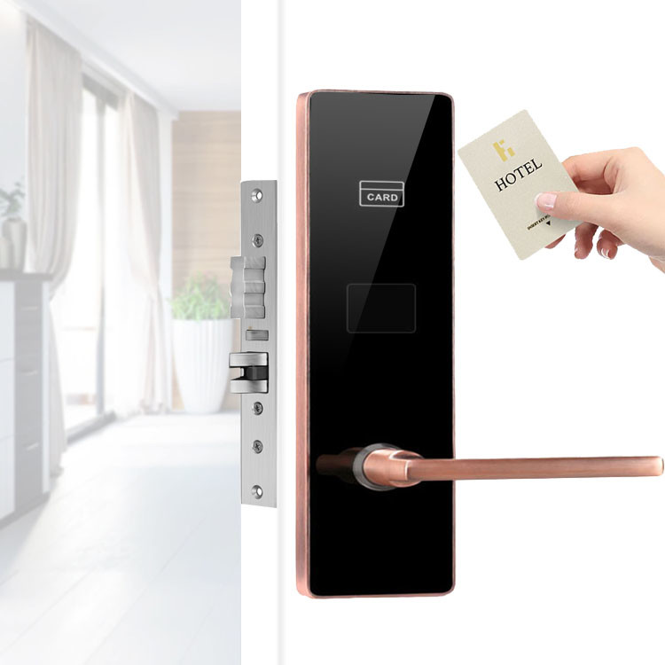 Free Software ANSI Card Access Door Lock T557 Card Sensor Door Lock