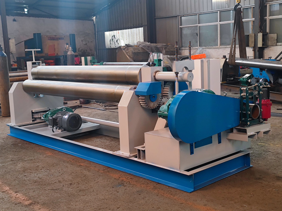 3 Roller Plate Rolling Tube Pipe Bending Machine Sheet Metal Process W11-16*1500