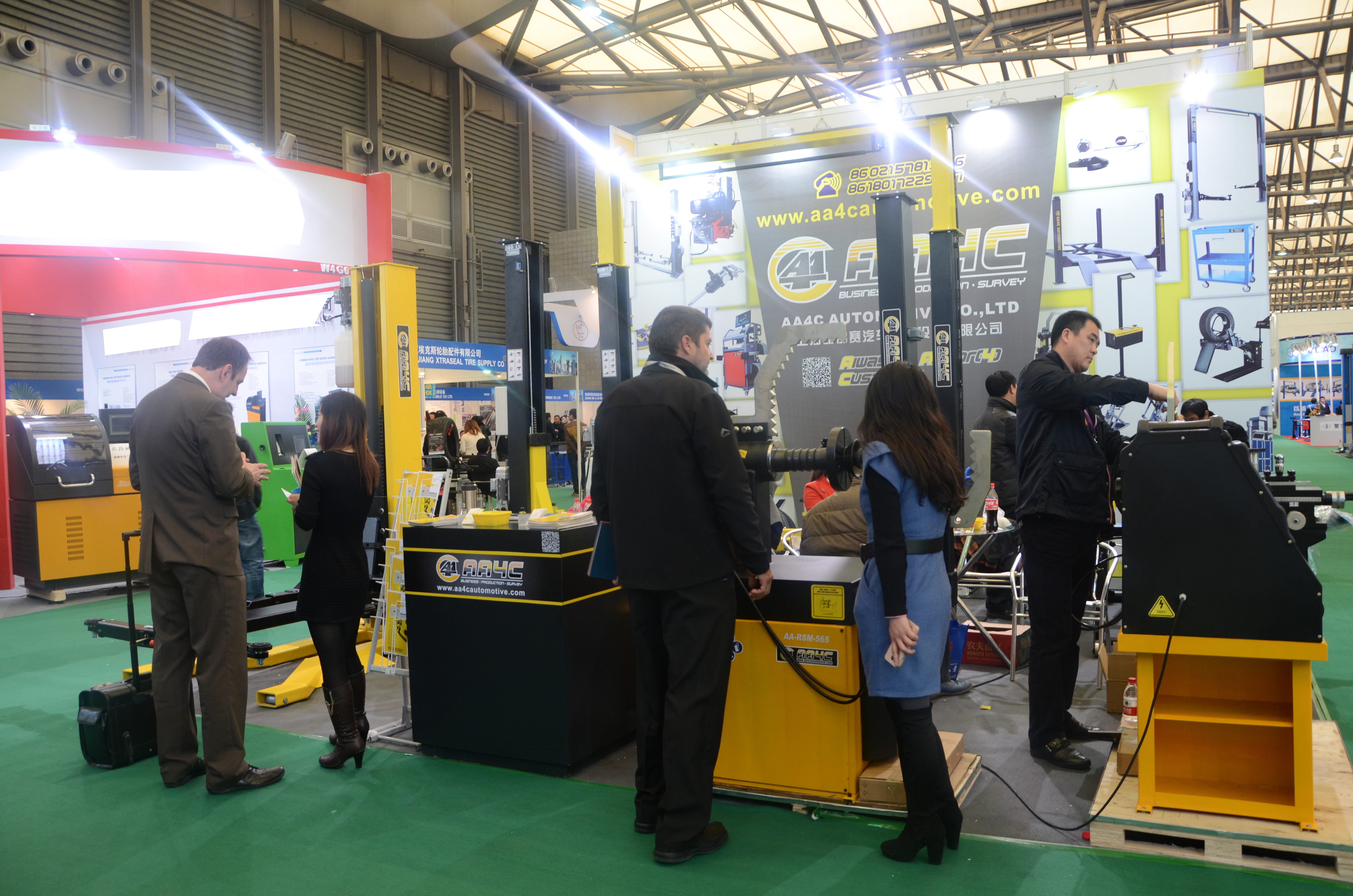 AA4C Hydraulic tools car spring dismantler