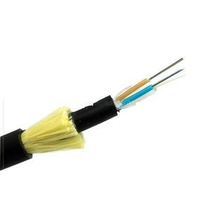 Buy cheap 12 24 48 Core Communication Cable Multimode Optical Fiber Cable Overhead product