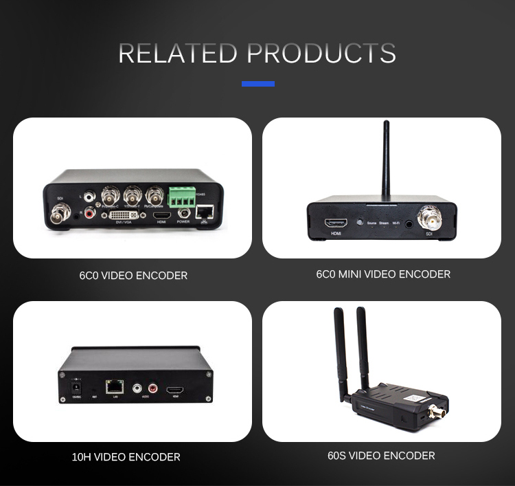 ODM IP Broadcast Video Encoder Bulk Buy From With 1080P HDMI Input