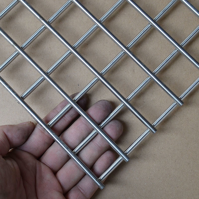 50*50mm Hole Size Welded Fence Panels 3mm Thickness Galvanized Outdoor Safety Screen