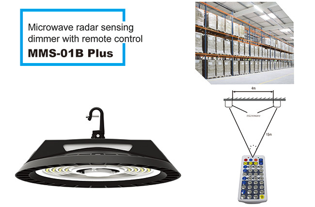 150W Low Glare Led Warehouse Fixtures 2700 - 6500K Meanwell / Inventronics Driver