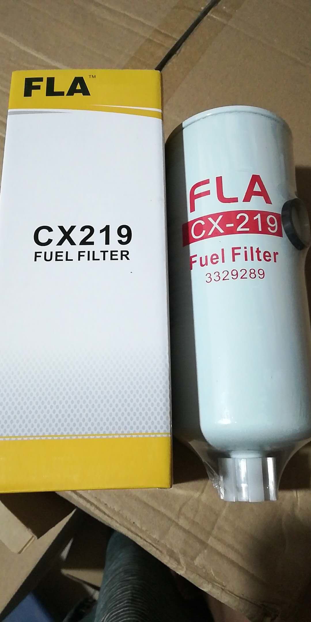 Diesel Engine Excavator Fuel Filter , Diesel Water Separator Filter High Temperature Resistant