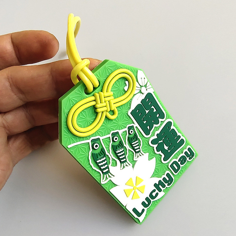 20g Personalized Travel Name Tag with Cute Cartoon Design and Soft Silicone Material