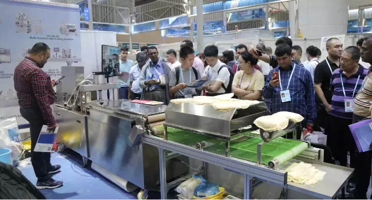 Tortilla Making Machine Round 10-30cm Produce Capacity 1000-3000pcs/Hour