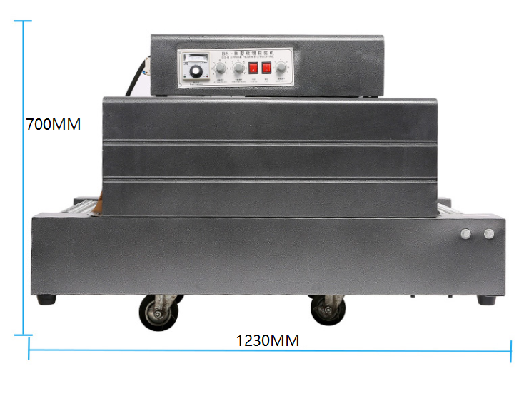 Food Vacuum Sealer with No Limitation Shrinking Length and PET PVC POF PE PP Shrink Film