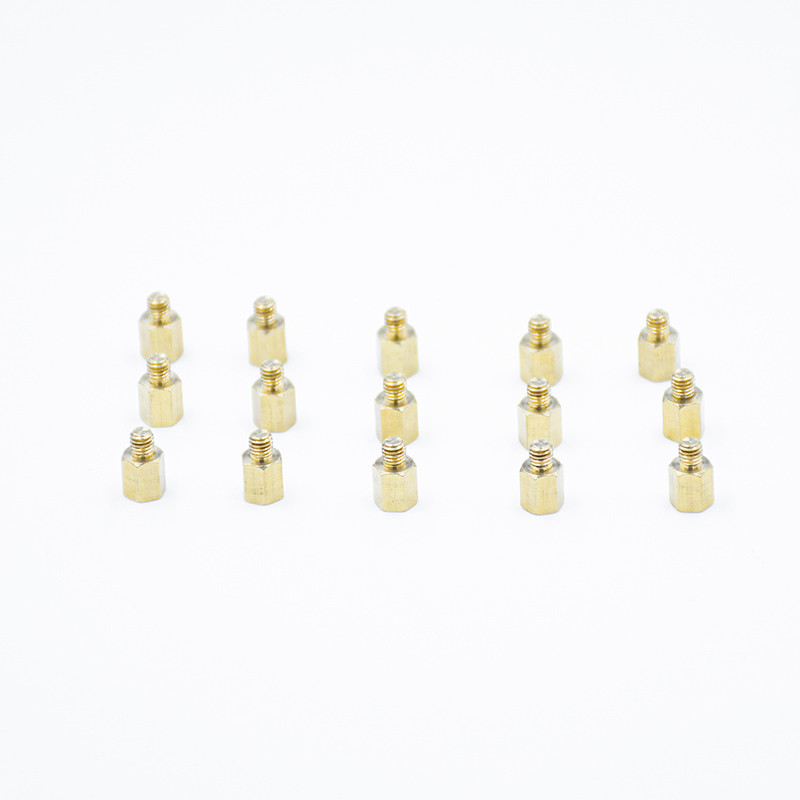 Milling Turning Machining Brass Flat Head Screws CNC Turned Parts