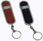USB-ZIP Mode KC-333 4GB Leather USB Sticks , Flash Drive With High Speed USB 2.0