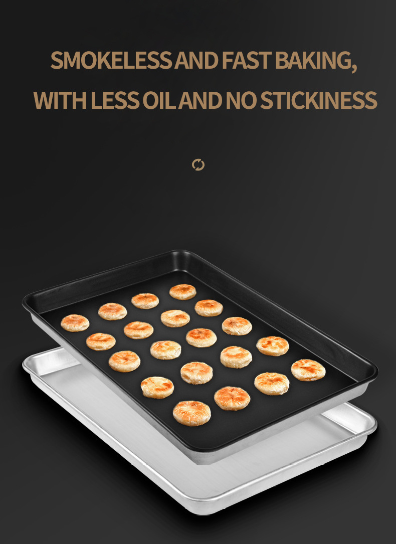 Aluminum Non-Stick Plated Baking Oven Tray with Large Inventory