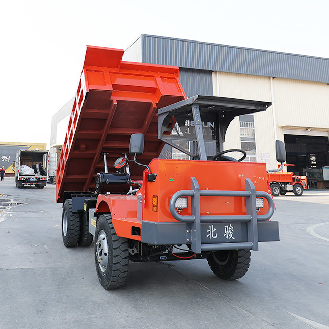 UQ-10 4x2 Driven Underground Trucks Mining 5 Speed Gearbox 10 Tons Capacity