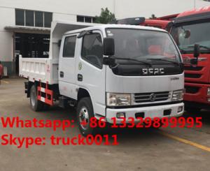 Buy cheap HOT SALE! high quality and best price DFAC 4*2 Mini dump truck for sale,Factory sale dongfeng double cabs dump truck product
