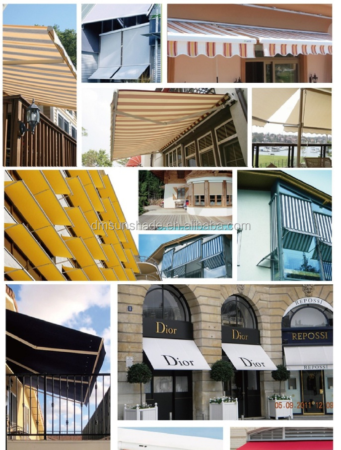 Heavy Duty Manual Awning Gear Box For Retractable Canopy Awning Toldo Vertical Aluminum Fishing Butt Caps Copper Alloy