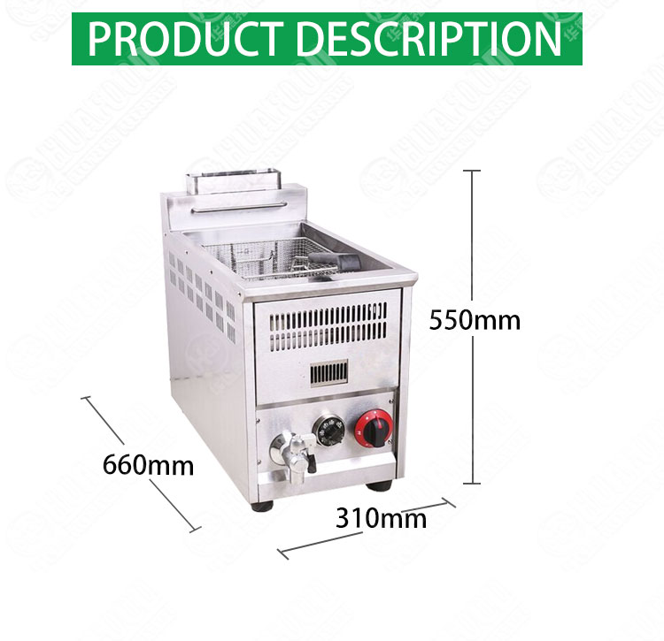 High Pressure Automatic Fryer Machine Restaurant Deep Chips Fryer Machine