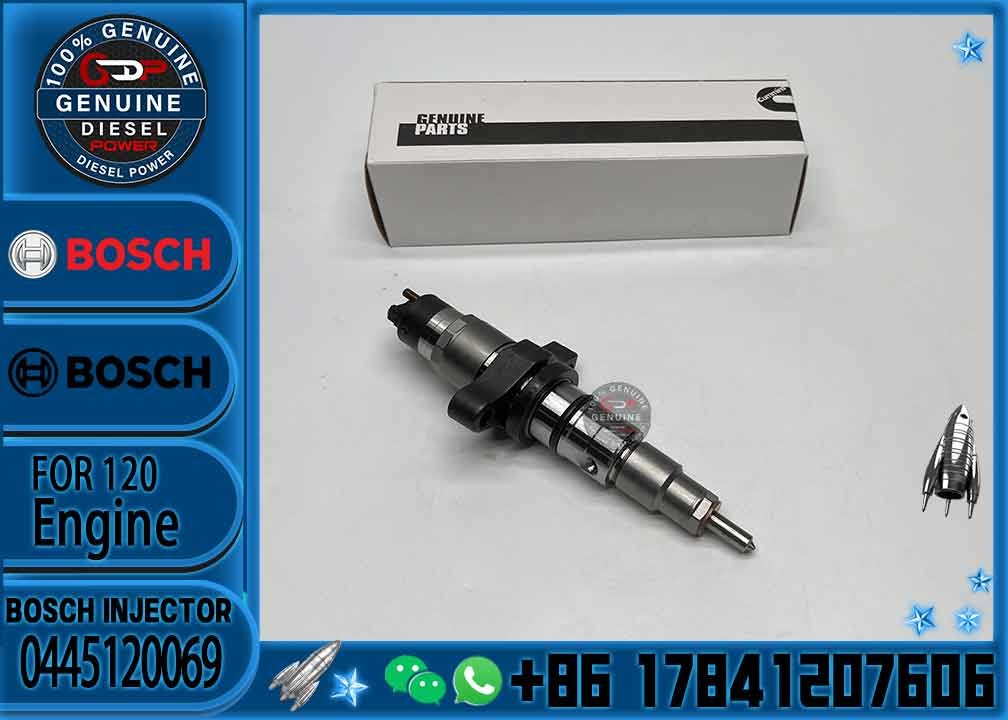 High Quality Diesel Engine Fuel Common Rail Injector 0445120067 0445120068 0445120069
