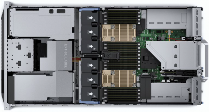 EMC R750xa Dell Poweredge Server 2U GPU Server Computer 9