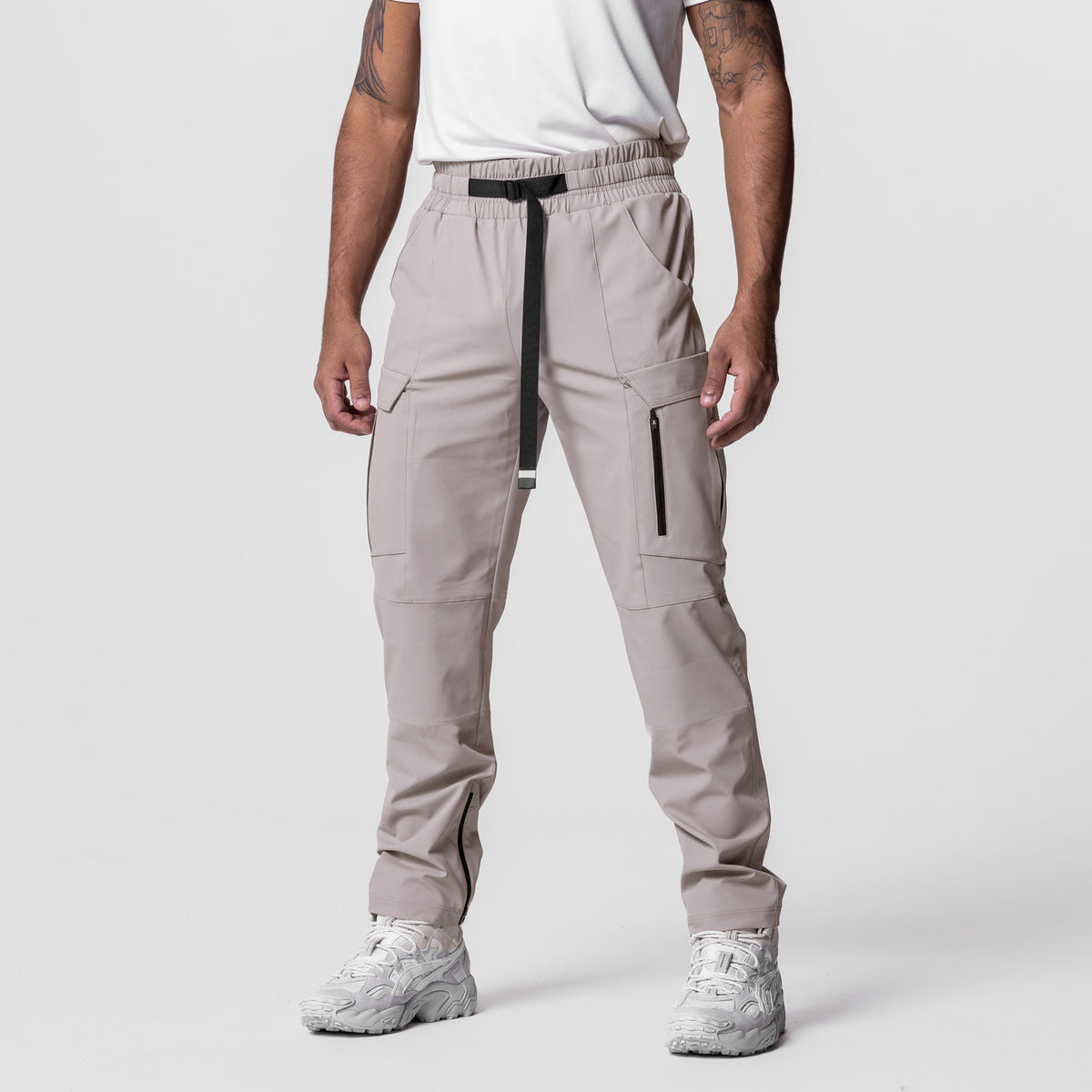 Spring And Autumn Nylon Track Pants Multi-Pocket Casual Loose Outdoor Sports Pants