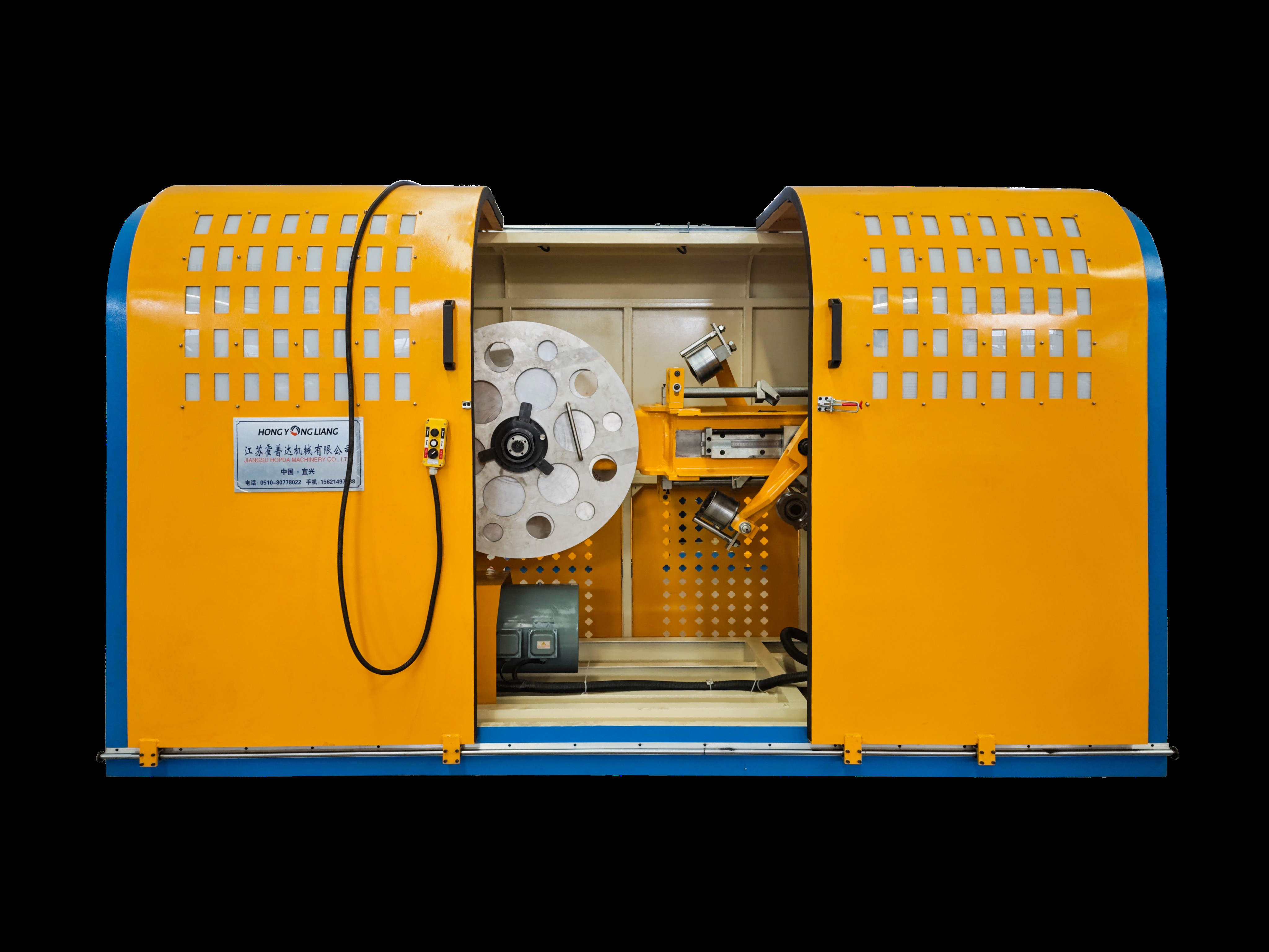800 Steel tape cable armouring machine for inlet wire Φ140mm