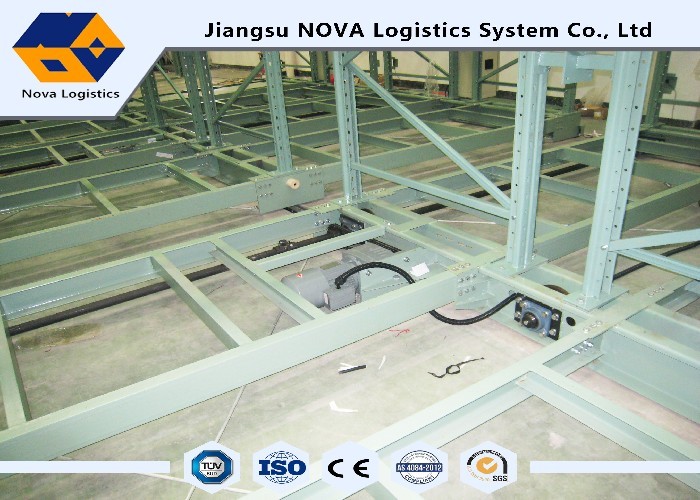 Warehouse Automatic Storage And Retrieval System Mobile Rack With ODM Service