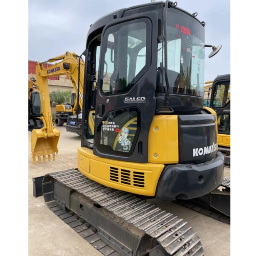 Mini Digger Used Komatsu PC55mr PC56 Crawler With 0.2m3 Bucket Capacity