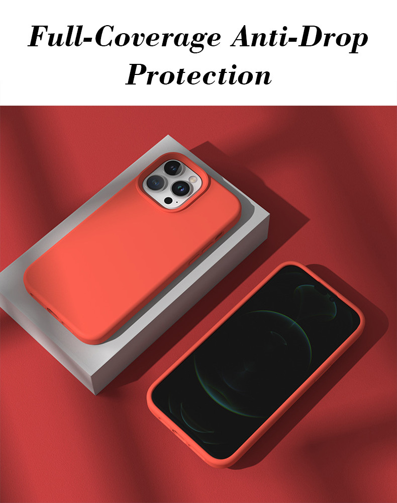 Custom Soft Shockproof Rubber Silicon Mobile Phone Case For IPhone 14 15 Pro Max