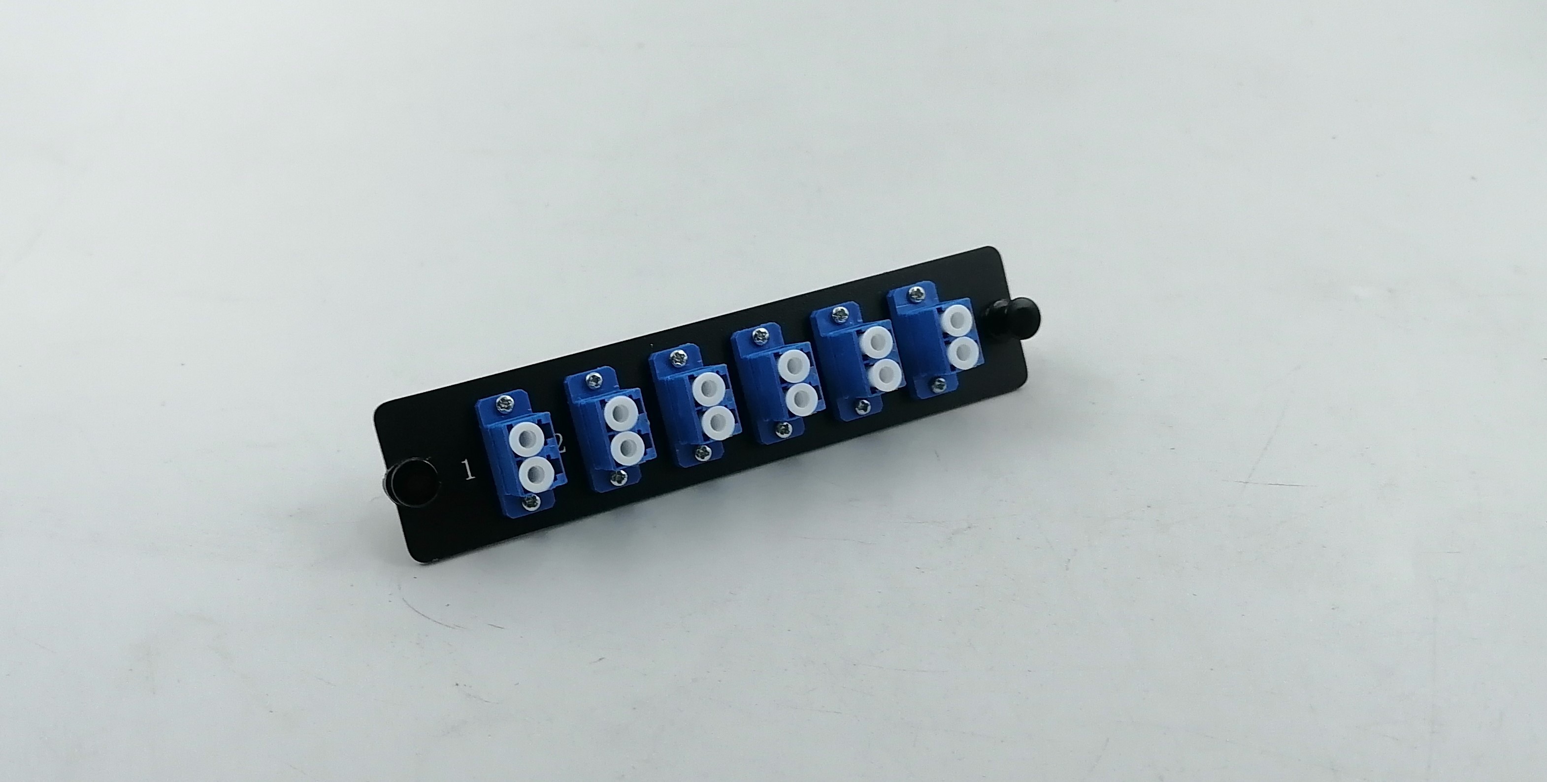 6 Port Fiber Adapter Module Single Mode Duplex LC/UPC