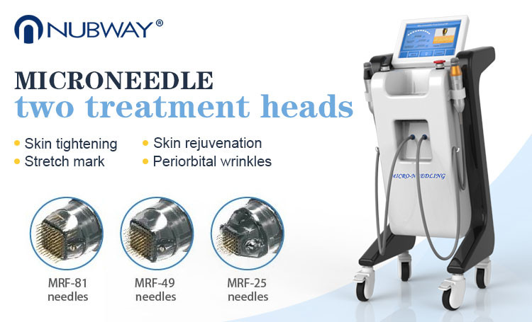 CE approved Nubway high quality 2018 fractional rf microneedle face treatment fractional rf microneedle machine for sale
