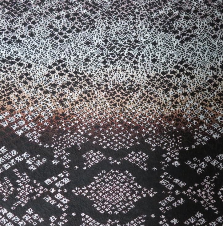 Snakeskin Digital Printed Fabric for dress andladies garment