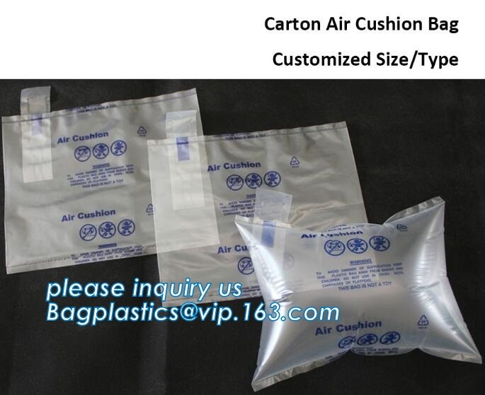 Anti-Shock Reusable Plastic PVC Inflatable Bubble Liner Protective Pac Red Wine Bags Protector For Fragile bagease pack