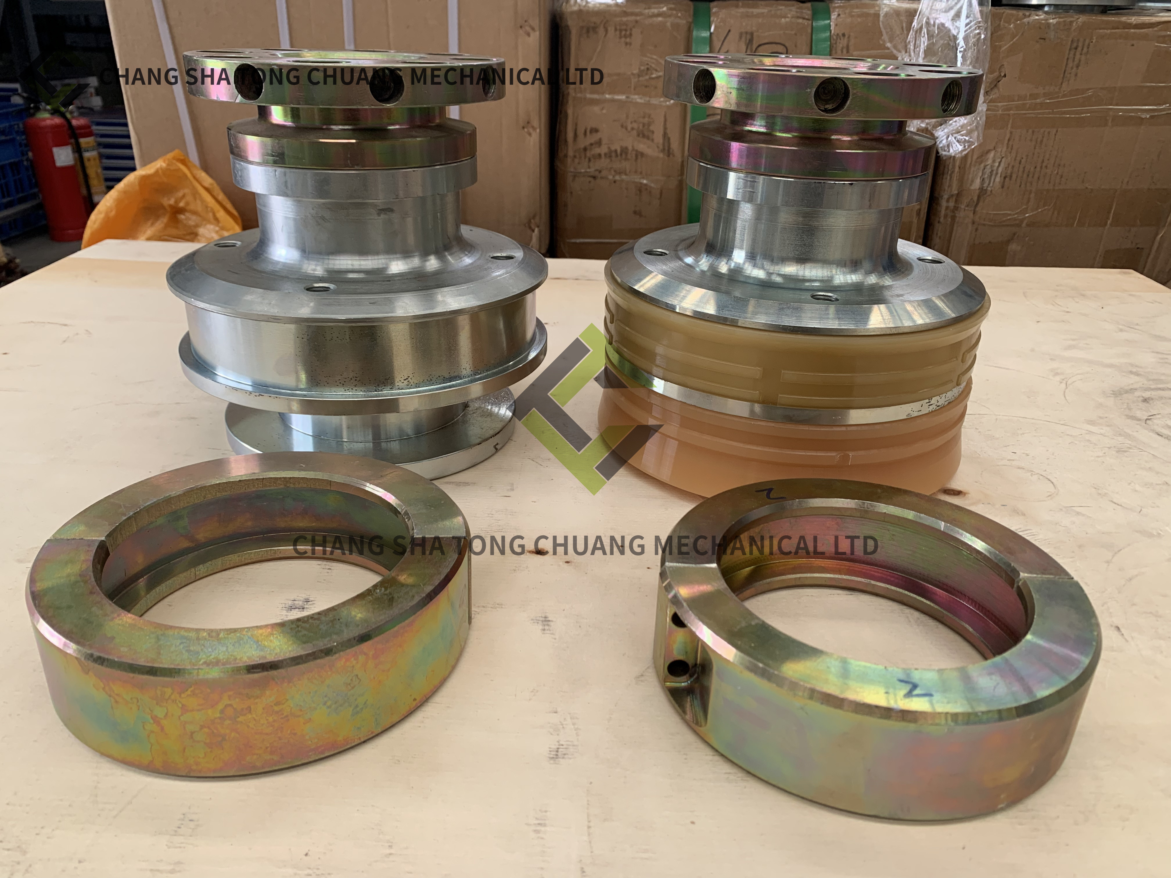 Zoomlion Spare Parts For Concrete Pump Truck Concrete Piston Assembly 001796901C0000000