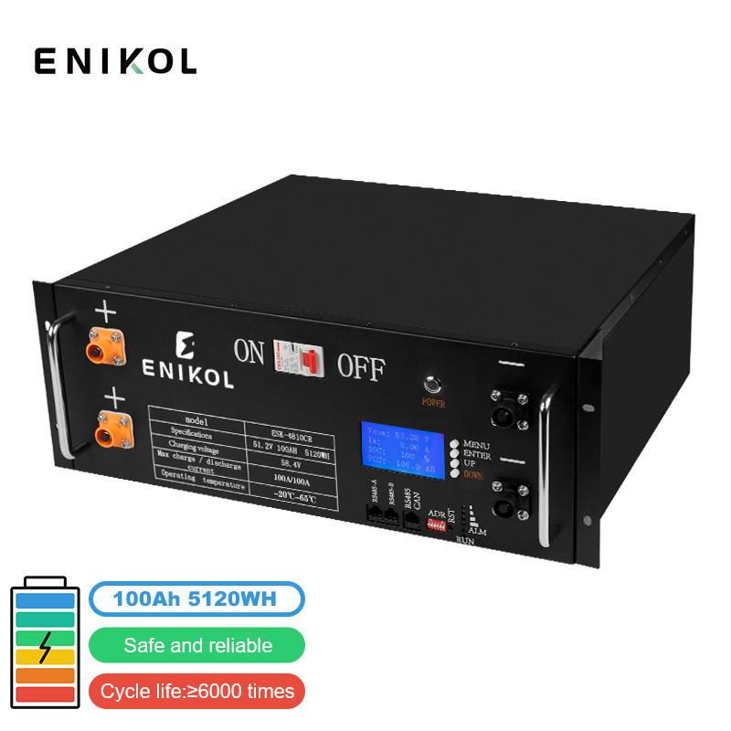 Large Capacity 48v 100ah Lifepo4 Solar Battery for Photovoltaic Energy Storage System