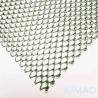 Buy cheap Green Glavanized Stainless Steel Metal Mesh Curtains Coil Drapery from wholesalers