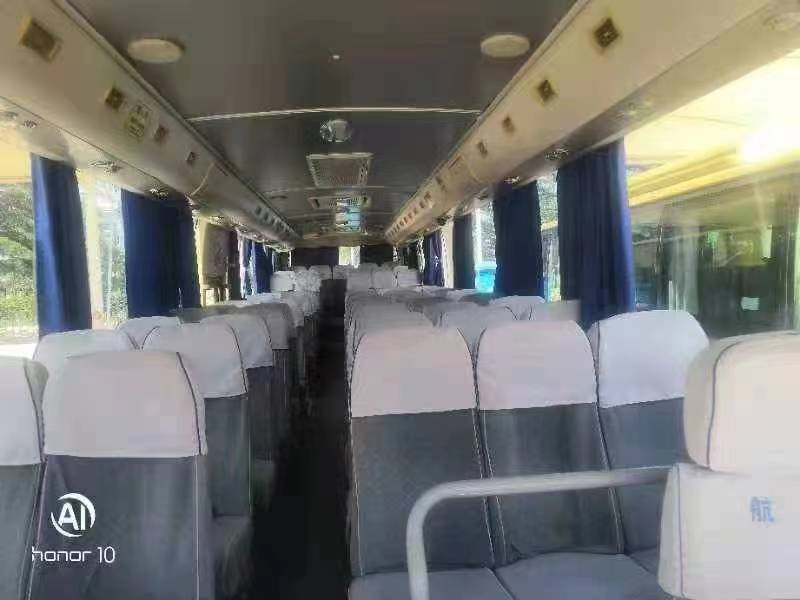 Used 65 Seater ZK6121 12m Coach Bus with 8.4L Displacement and Left Side Steering Wheel