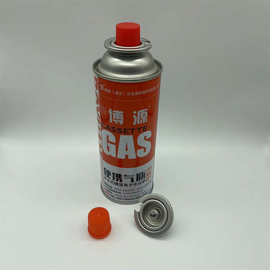 65 X 158 Mm Butane Gas Cylinder for Hot Pot Cooking Equipment