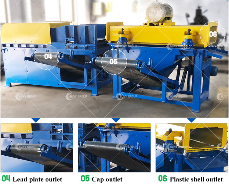 Paper Recycling Machine for Waste Lead Acid Battery Disassembling Final Product Paper