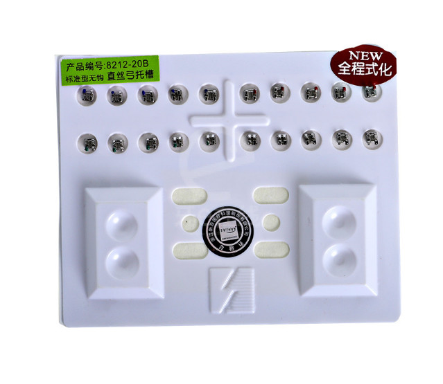 3 With Hook Roth MBT Dental Orthodontic Bracket