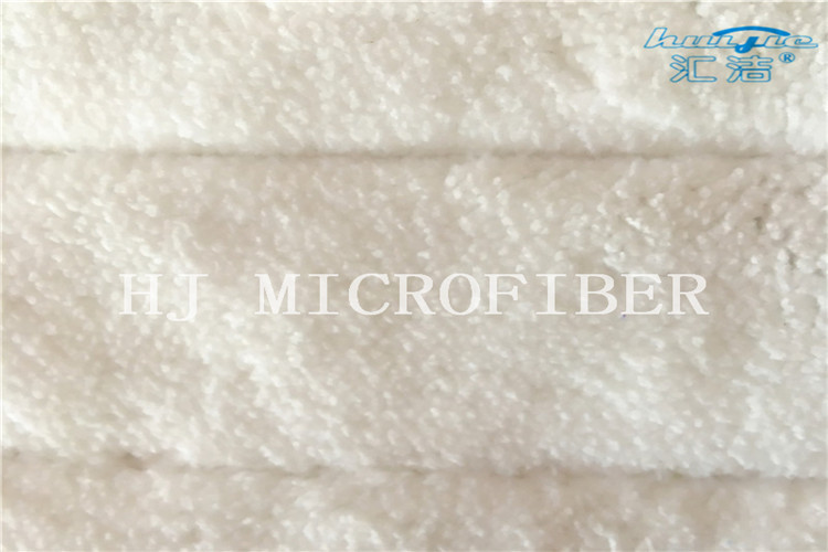 White Color Microfiber Machine Knitted Fabric Mop Heads Mop Replacement Pads For Home Cleaning