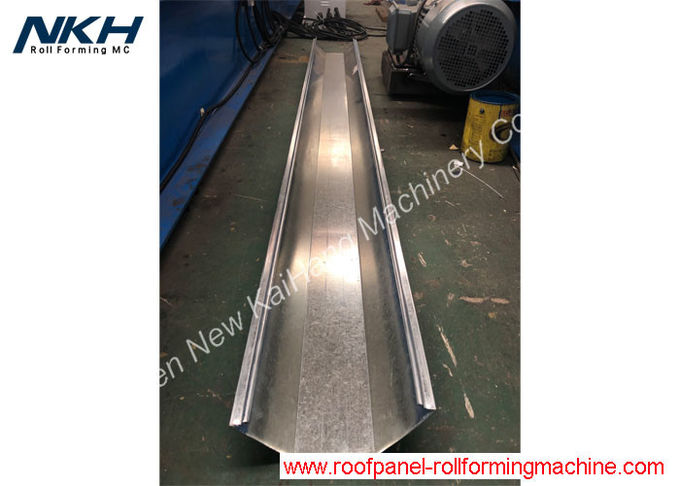 Roller Shutter Door Frame Roll Forming Machine / Steel Profile Making Machine